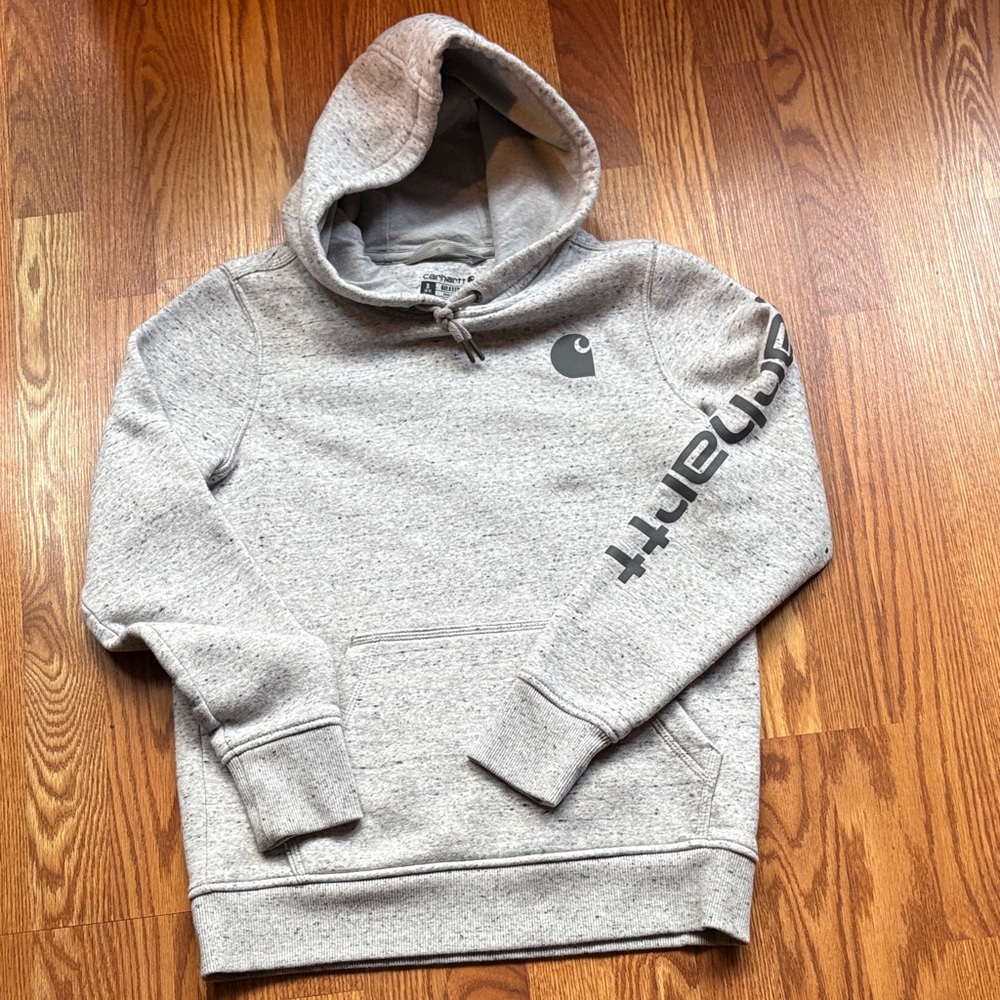 Carhartt Men's Heather Gray Hoodie